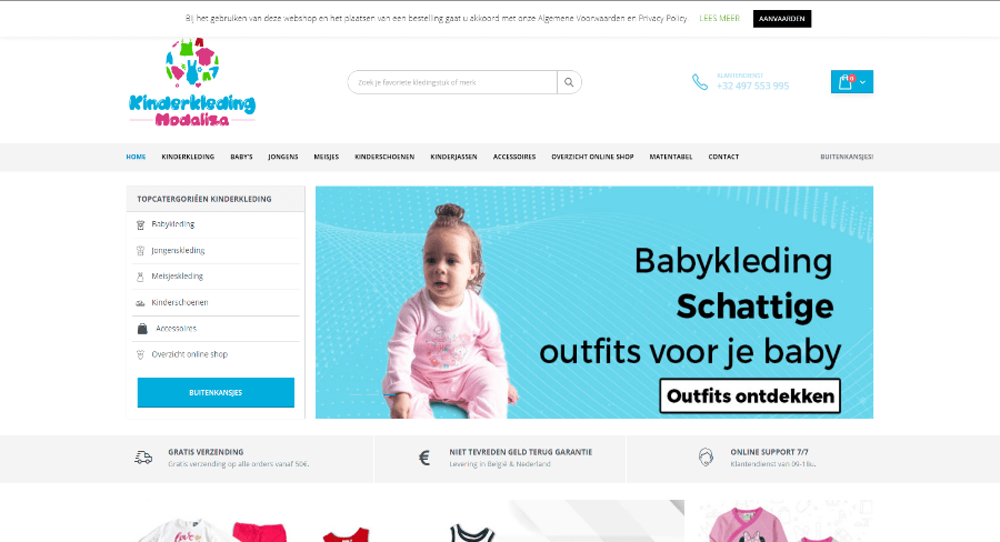 Kinderkleding Modaliza